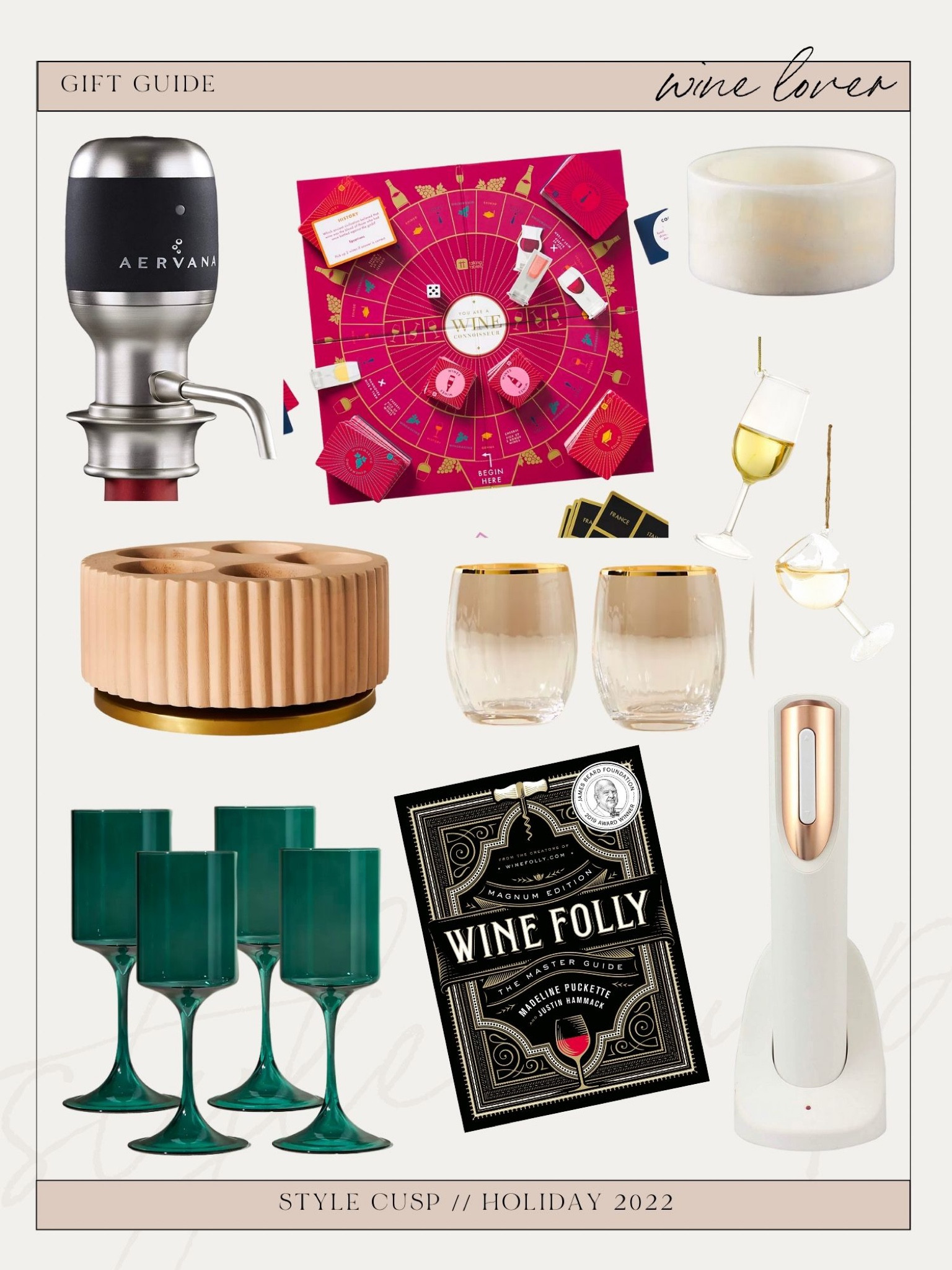 Gifts for the wine lover, wine gift ideas, wine holder, wine glasses, electric wine opener, Anthropologie gifts 

#LTKSeasonal #LTKunder100