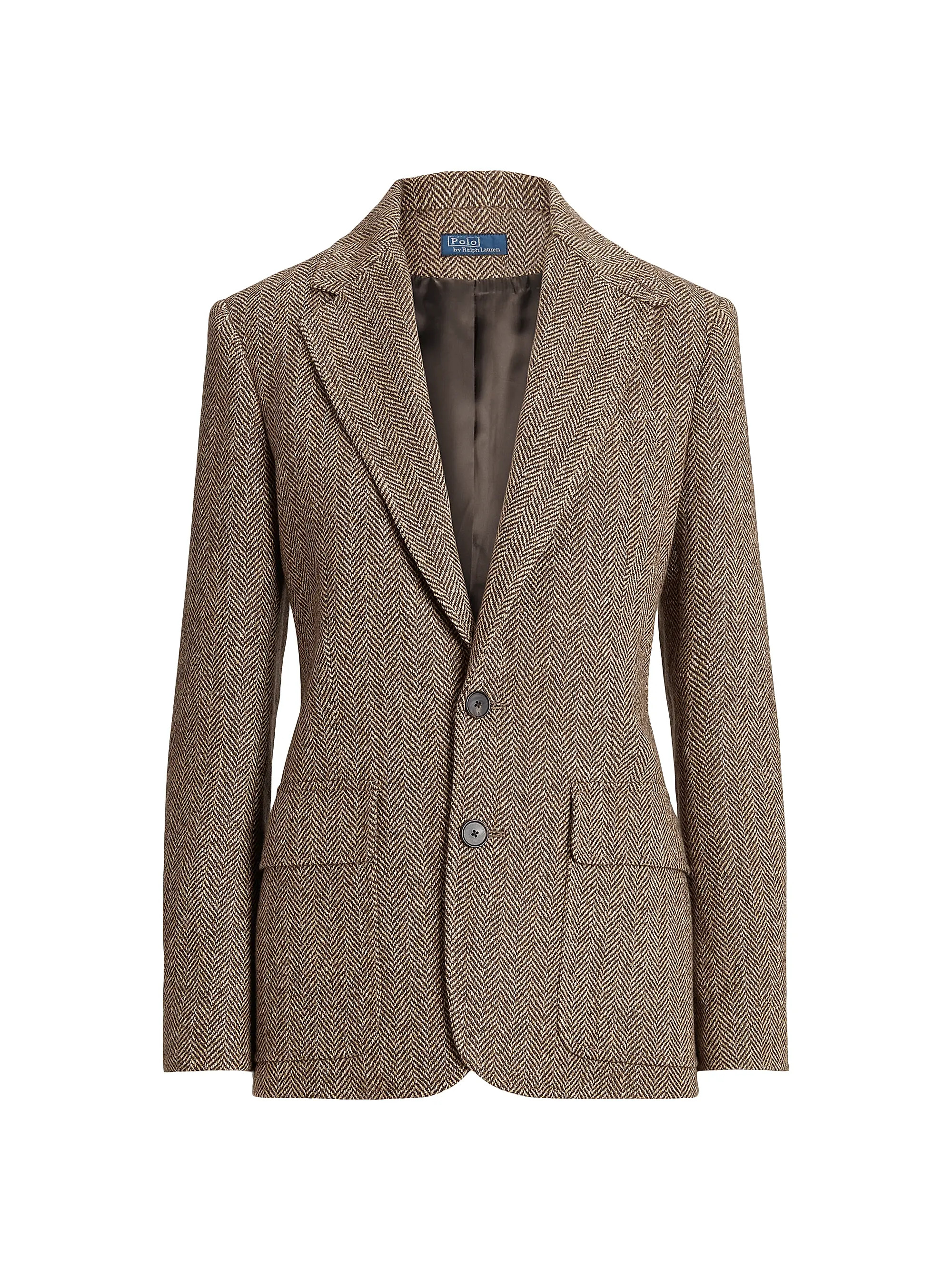 Herringbone Linen-Blend Blazer | Saks Fifth Avenue