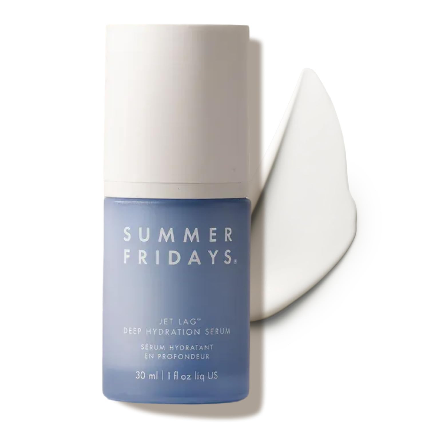 Summer Fridays Jet Lag Deep Hydration Serum - Hydrating Face Serum for Dry Skin with Glycerin & Squalane - Helps Soothe Skin, Improves Skin Barrier & the Appearance of Fine Lines & Wrinkles (1 Oz) | Amazon (US)