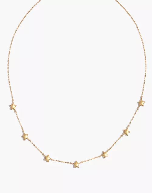 Star Puffs Choker Necklace | Madewell