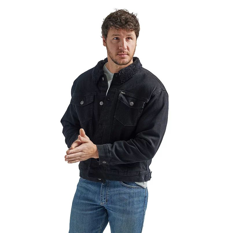 Men's Wrangler Sherpa-Lined Jacket | Kohl's