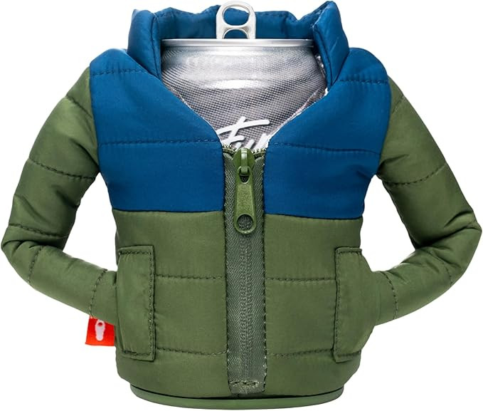 Puffin - The Puffy Jacket - Insulated 12 oz Can Cooler I Beer Bottle & Soda Can Insulator, Keep D... | Amazon (US)