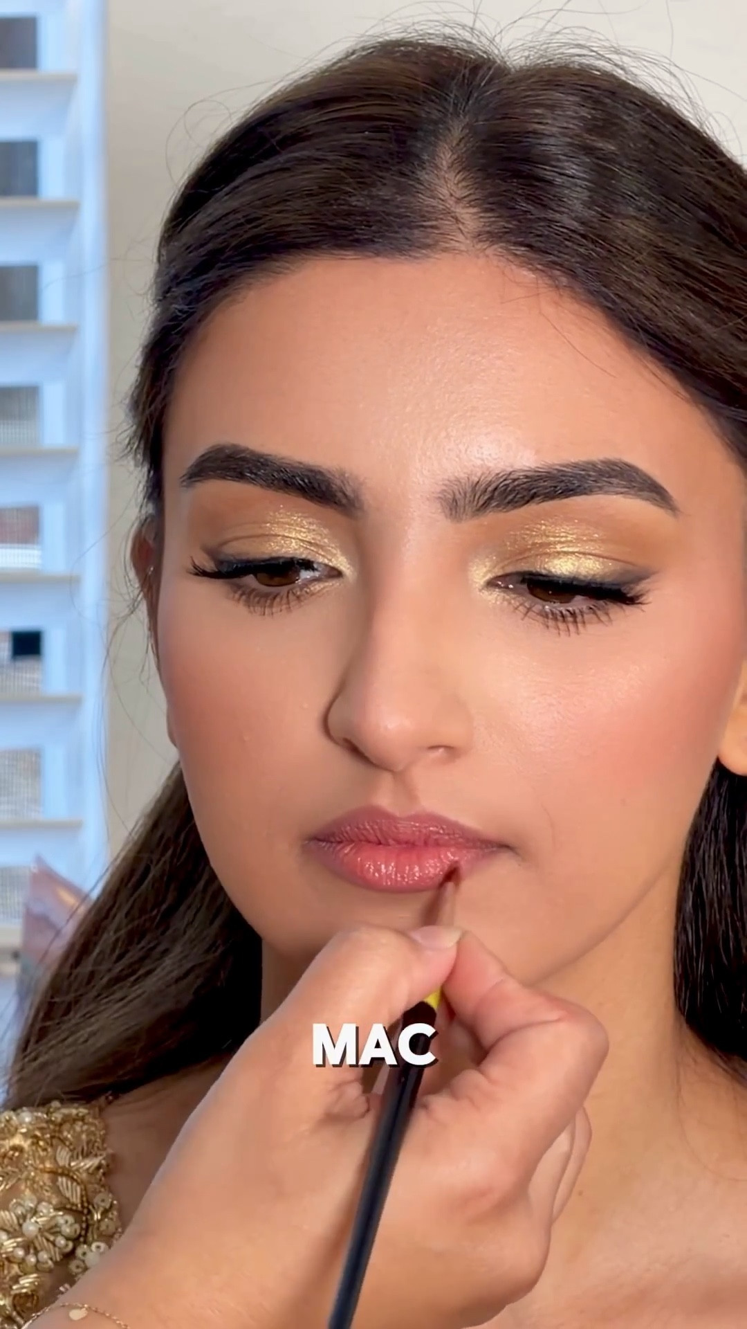 The perfect soft glam lip combo! 