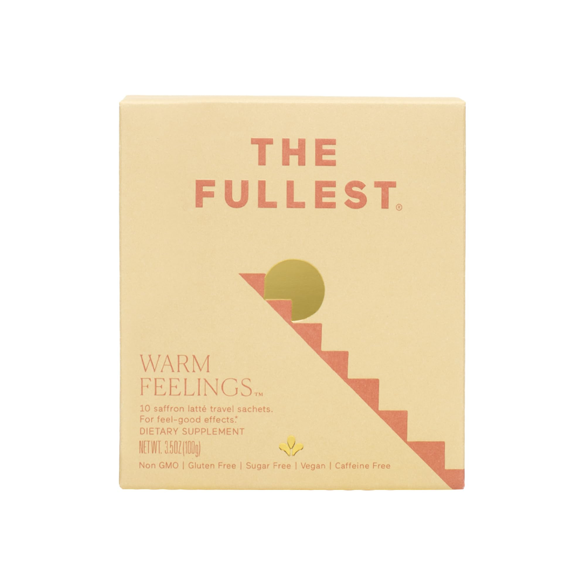 THE FULLEST - Saffron Latte 10 Single-Serving Sachets - Saffron, Cardamom, and Coconut Milk Based... | Amazon (US)