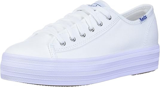 Keds Women's Organic Canvas Triple Kick Sneaker | Amazon (US)