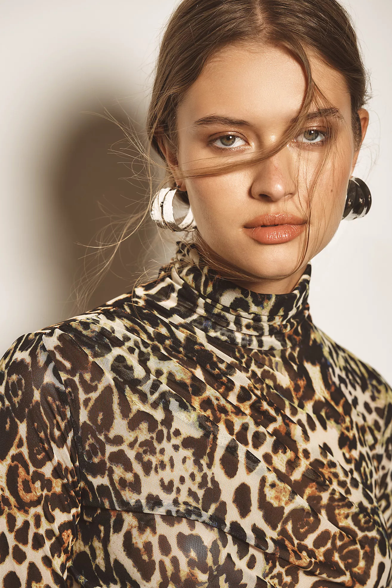 AFRM Power Mesh Martine Long-Sleeve Top | Anthropologie (US)