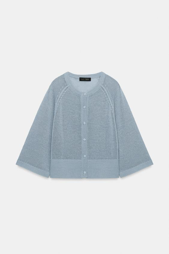 RUSTIC KNIT JACKET | Zara US