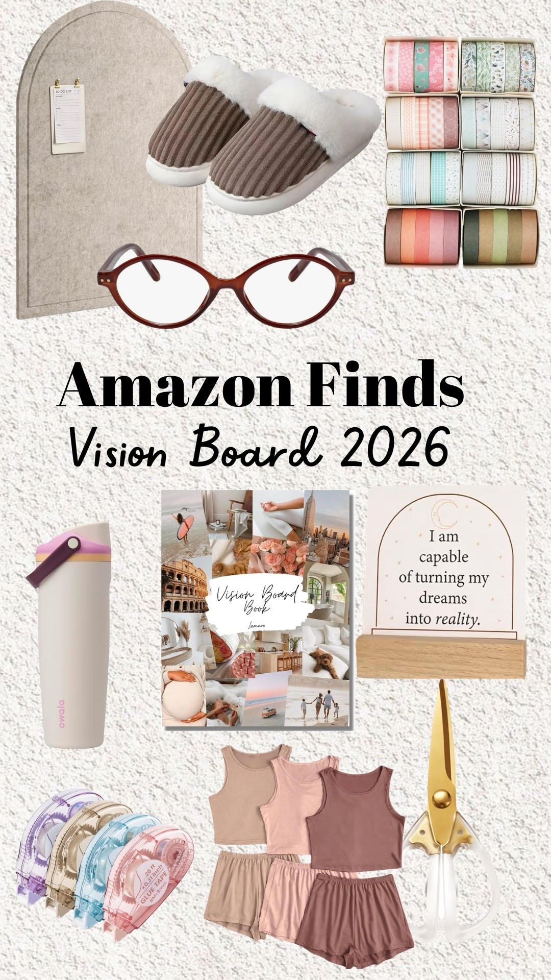 Visión Board 2026! Amazon fonda 

#LTKfitnessgoals #LTKselfcare #LTKSeasonal