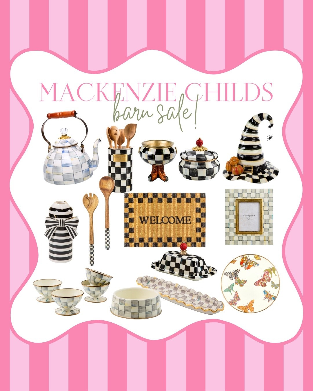 Mackenzie Childs Barn Sale! 

#LTKSeasonal #LTKHome #LTKFindsUnder100