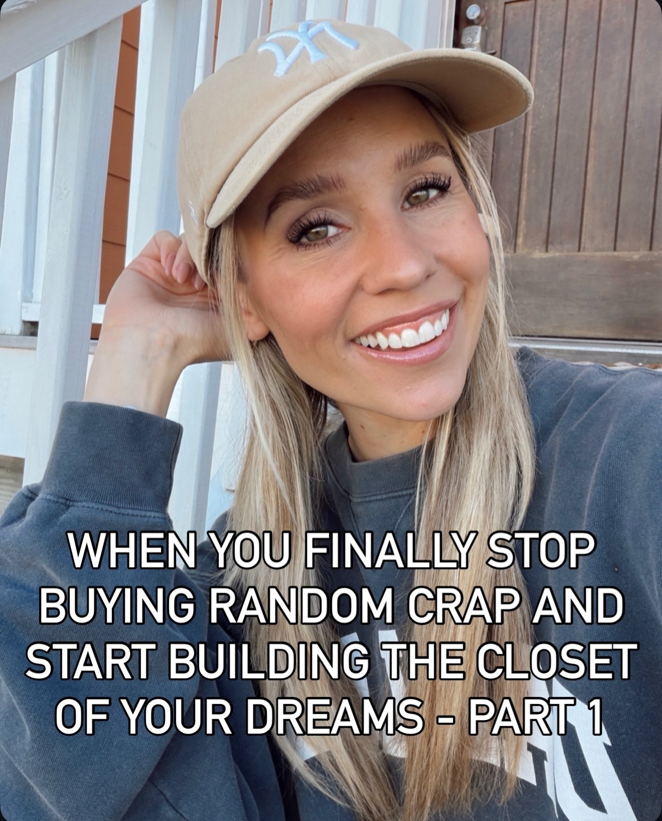 Like & Comment “SHOP” for 🔗🔗🔗

Anyone else cleaning out your closet and sick of all the CRAP? I’m on a mission this year to only buy things I freaking love and I’m obsessed with. I’m talking clothes I want to wear over and over again. Follow along as I build the closet of my dreams!☁️