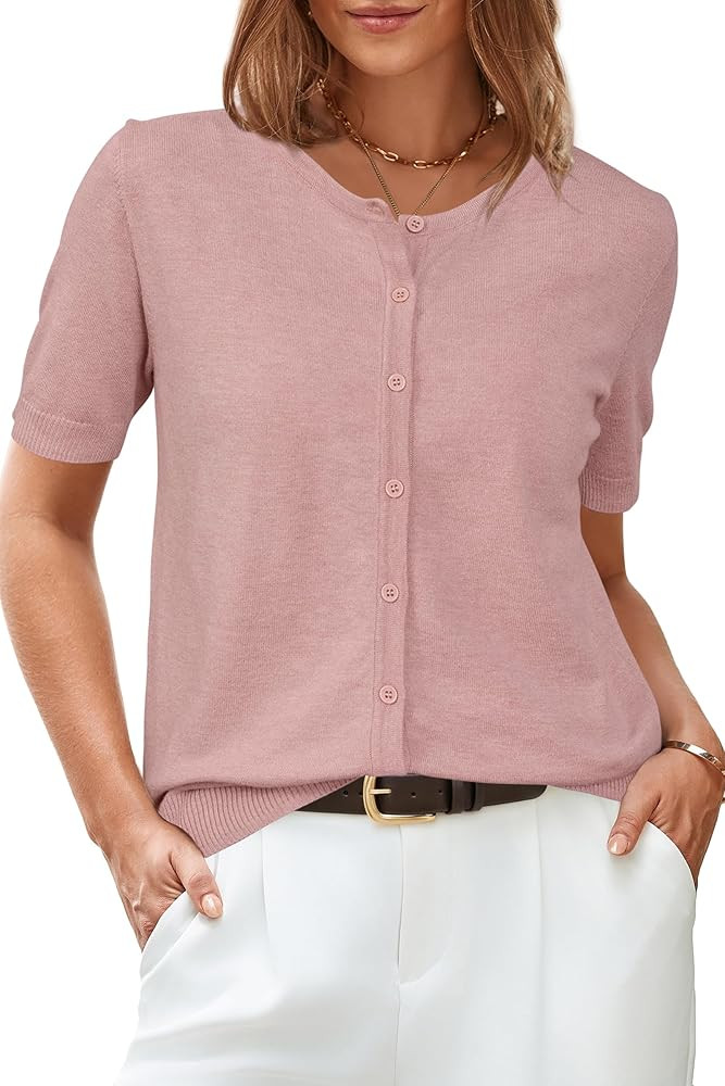 Arach&Cloz Women's Soft Summer Business Casual Cardigan Sweaters 2025 | Amazon (US)