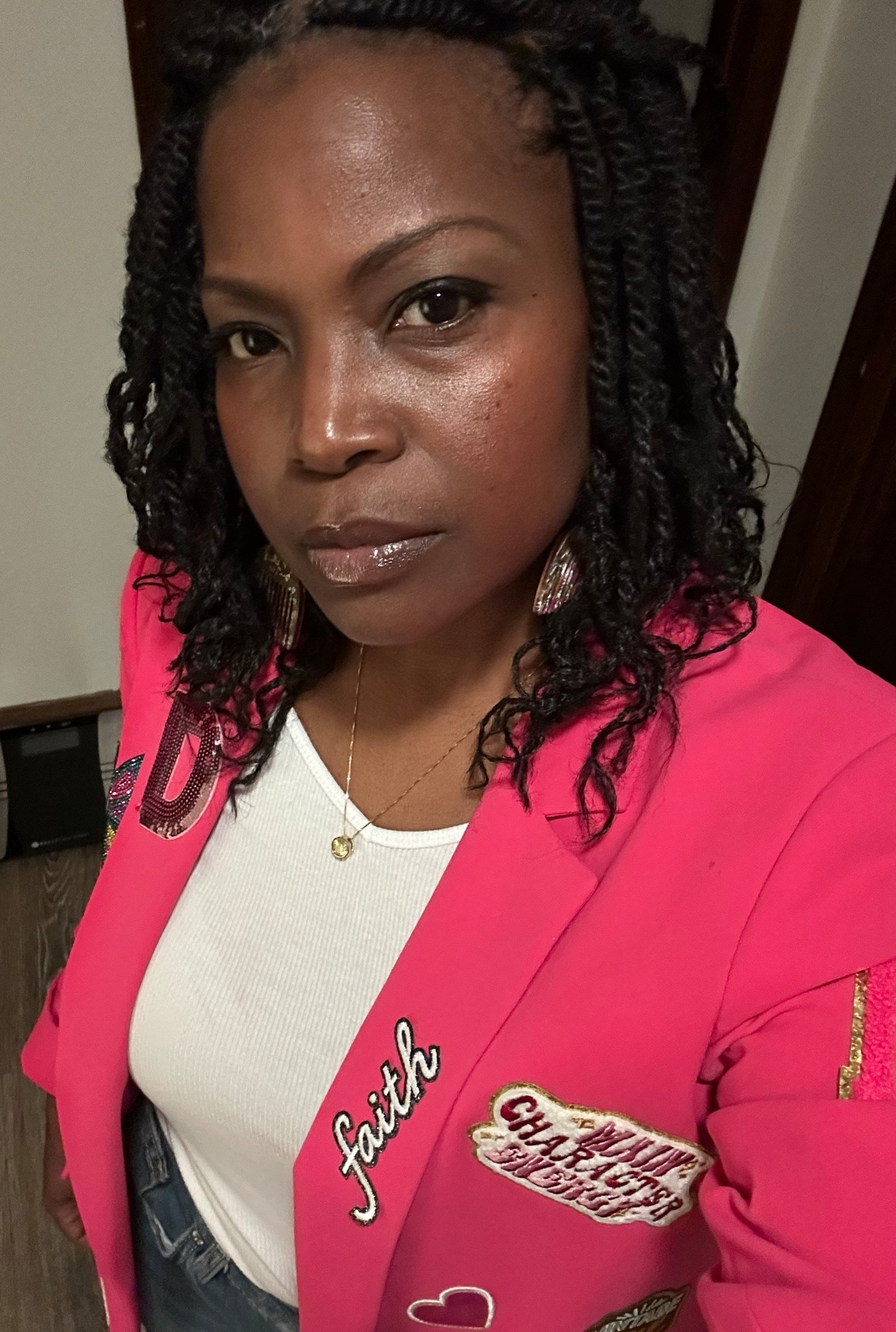 Grateful and Highly Favored! 🫶🏾🙏🏽. Pink brings out vibrancy! Choose to be a light! 💡

#LTKootd #LTKgrwm #LTKOver40