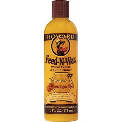 Howard  Feed-N-Wax Oil-based Wood Polish and Conditioner (1-Pint) | Lowe's