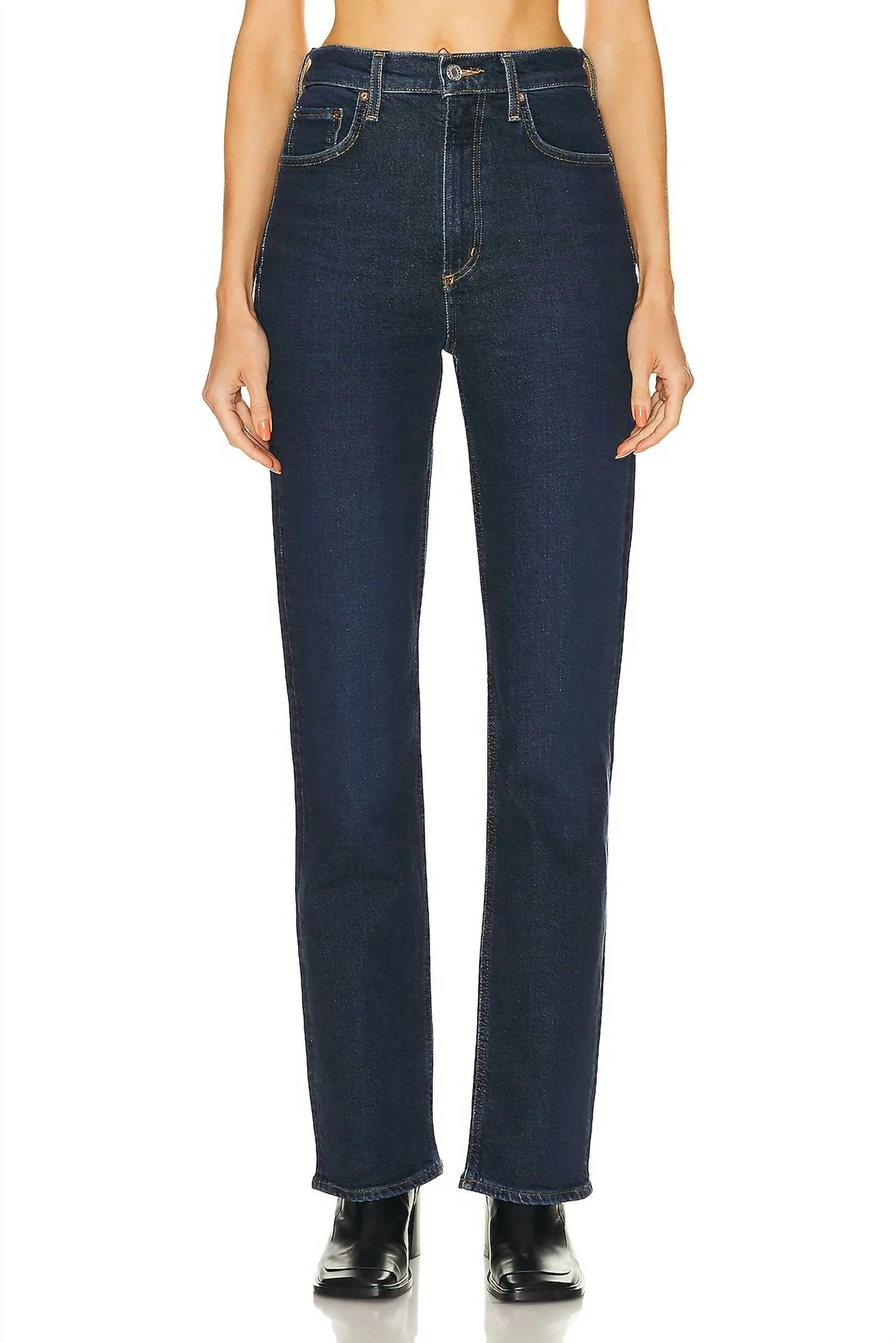 High Rise Stove Pipe Soft Stretch Skinny Jeans In Song | Shop Simon