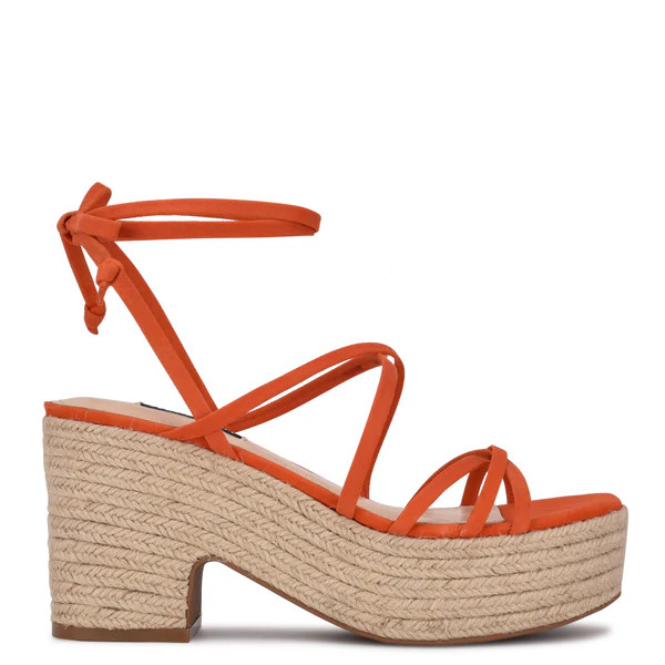 Riplee Ankle Wrap Platform Sandals | Nine West (US)