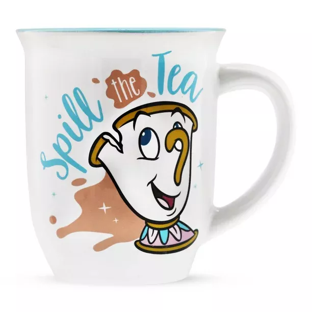 Silver Buffalo Disney Princess Dream It Group Wide Rim Ceramic Mug, 16oz 