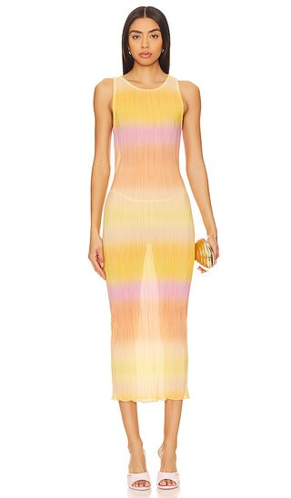Giada Sheer Midi Dress | Revolve Clothing (Global)