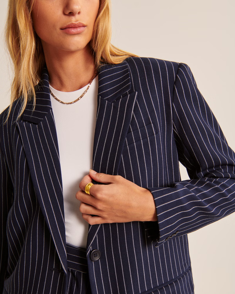 Boyfriend Suiting Blazer | Abercrombie & Fitch (US)