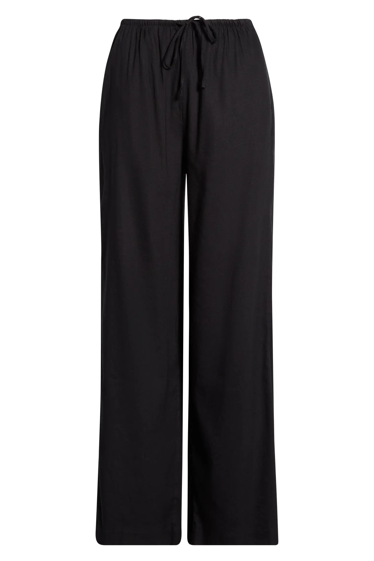 Linen Blend Drawstring Pants (Women) | Nordstrom | Nordstrom