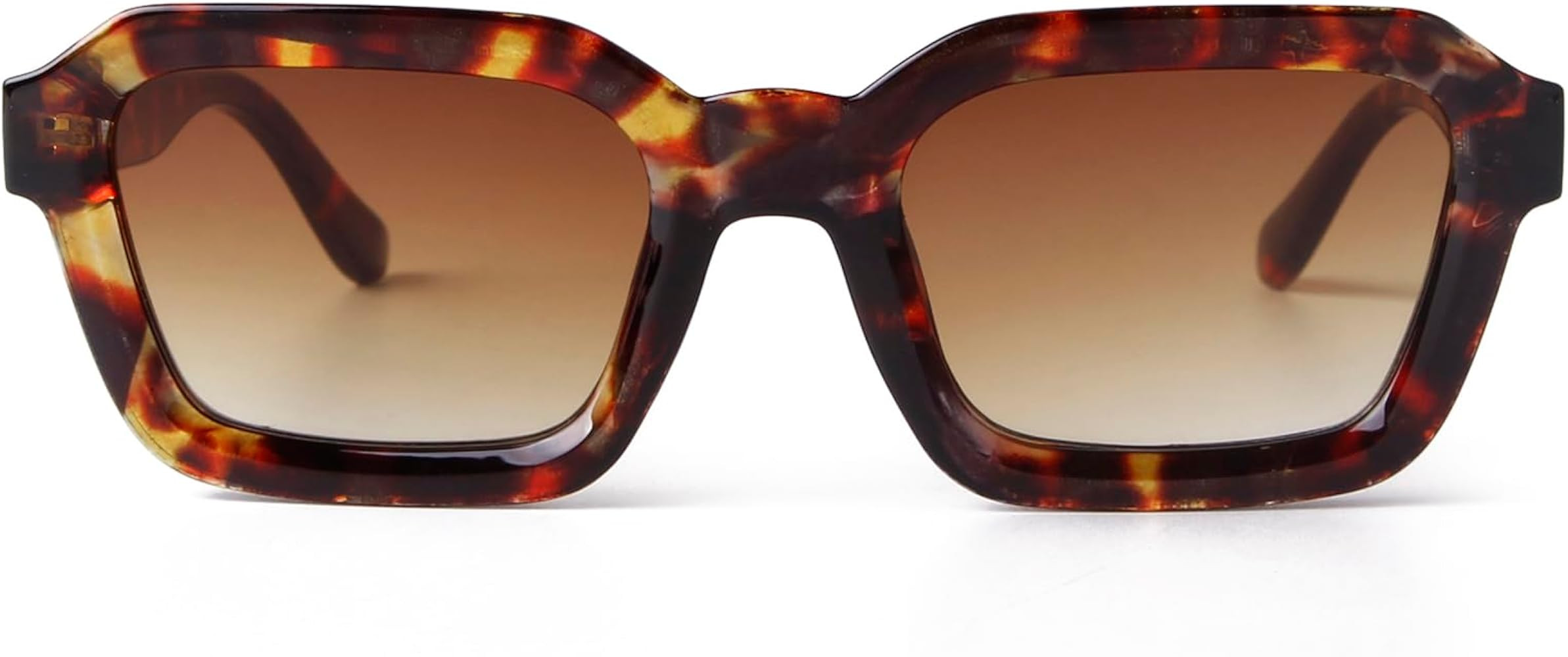 ADE WU Trendy Square Sunglasses for Women Men, Unique Designer Inspired 70s 80s Stylish Square Fr... | Amazon (US)