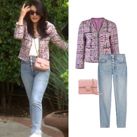 Crystal Kung Minkoff’s Crystal Button Jeans are by We Wore What // Shop Similar 
