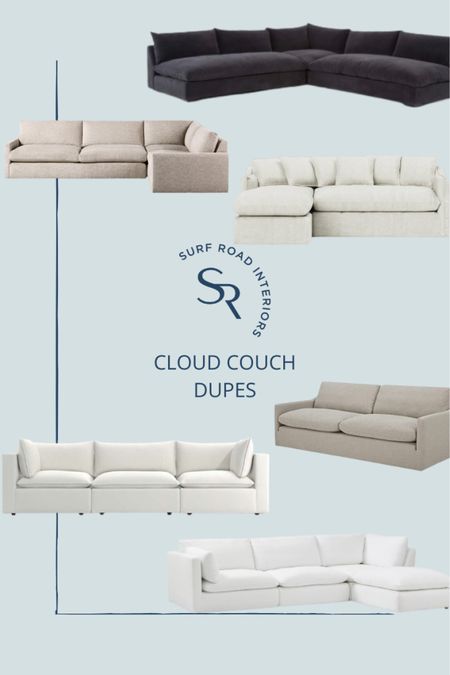 Cloud couch dupes 

#LTKFind #LTKfamily #LTKhome