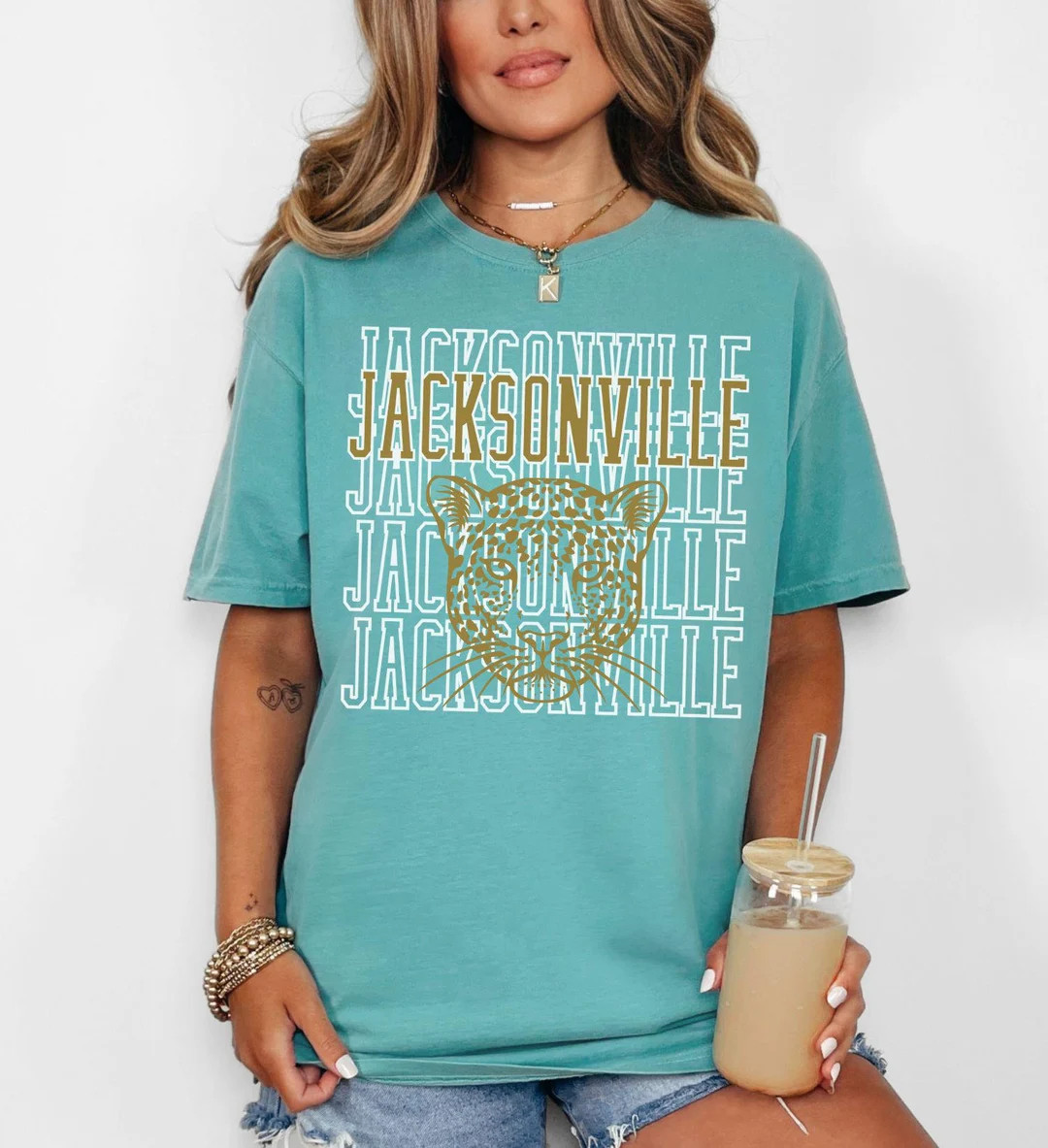 Comfort Colors Jacksonville Shirt - Etsy | Etsy (US)
