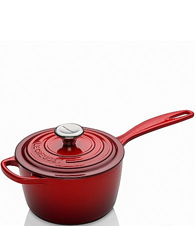 Le Creuset Signature 2.25-Quart Enameled Cast Iron Saucepan - Cerise | Dillard's