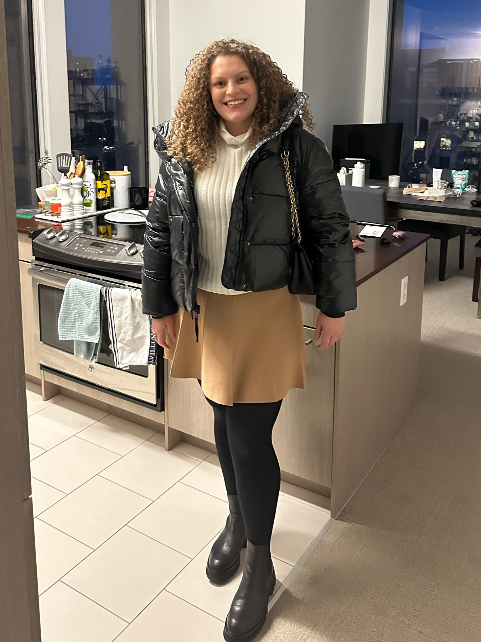 Love this outfit for work. This skirt and sweater are currently on SALE!! Perfect for cold days at the office and can easily can be worn after work for dinner and drinks. 

#LTKSale #LTKcurves #LTKworkwear