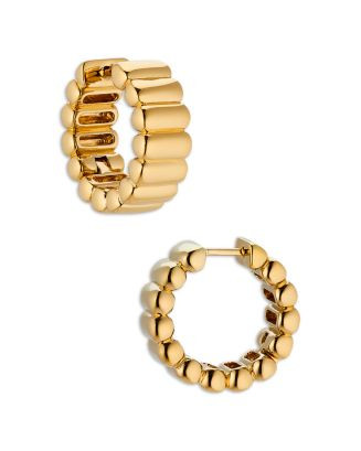 Nadri Sunlight Bold Ribbed Hoop Earrings    | Bloomingdale's Jewelry & Accessories All Jewelry & ... | Bloomingdale's (US)