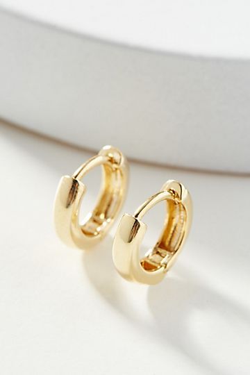 Anita Huggie Hoop Earrings | Anthropologie (US)