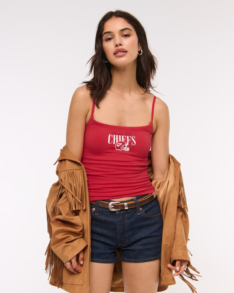 Kansas City Chiefs Bra-Free 90s Cami | Abercrombie & Fitch (US)