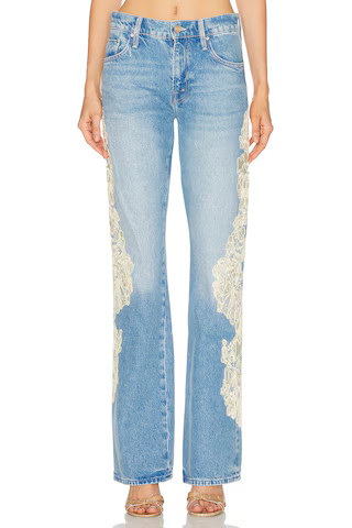 MOTHER The Chomp Heel Jeans in Blue | FWRD 