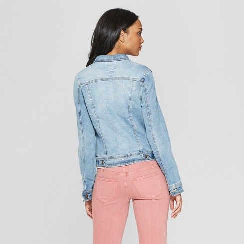 Women's Freeborn Denim Jacket - Universal Thread™ Light Wash | Target