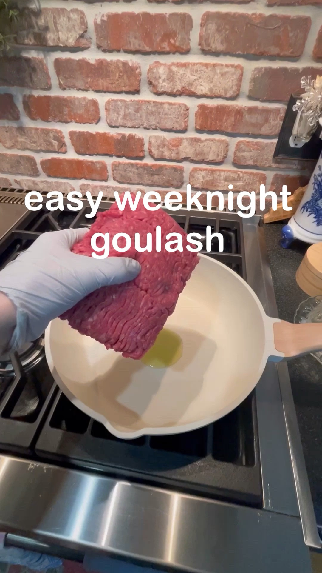 I have been craving this comfort food from my childhood for a while.

This recipe is inexpensive, easily modified for diet preferences, one pan & quick to throw together! I made mine organic & gluten free.

1 lb ground beef (turkey or chicken)
1 onion chopped
1 bell pepper chopped
Worcestershire sauce to taste
1/2 tsp garlic powder
S&P to taste
1.5 C chicken broth
15oz can diced tomatoes 
15oz can tomato sauce
1 bay leaf
1 tsp Italian seasoning 
1C uncooked elbow pasta (I used GF chickpea pasta) 

Add 1tbsp olive oil to pan on medium heat. Add ground beef & onions to pan. Add garlic powder, Worcestershire, S&P. Brown.

Add tomatoes & sauce, bay leaf, bell pepper, & Italian seasoning. Bring to a boil then simmer 10 minutes.

Add pasta & simmer 12-14 minutes, stirring often.

Goes great with sourdough buttered bread!

#LTKfindsunder100 #LTKhome #LTKVideo