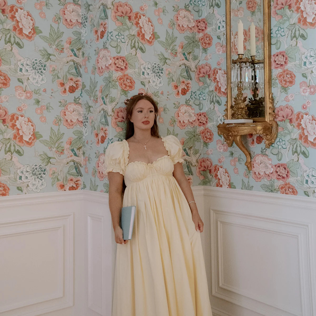 Olivia 100% Cotton Maxi Dress in Butter Yellow - Bump Friendly | Worth Collective