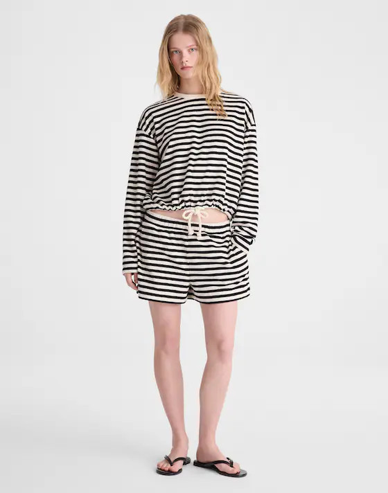 Pull-On Shorts in Terry | Madewell