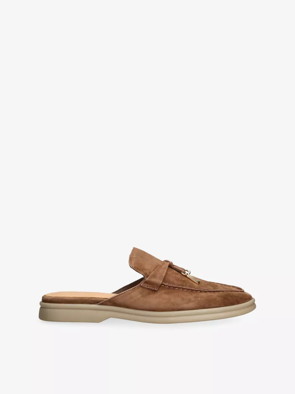 Patrizia Suede Mules | Selfridges