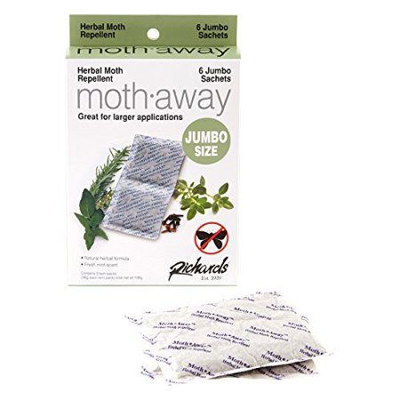 Garment Care Moth Away Herbal Amount: 18 100% natural ingredients like peppermint rosemary and thyme | Walmart (US)