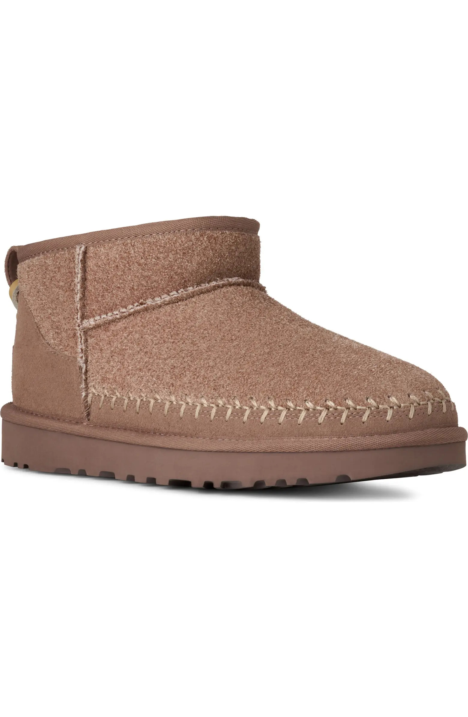 Classic Ultra Mini Biarritz Genuine Shearling Lined Bootie (Women) | Nordstrom