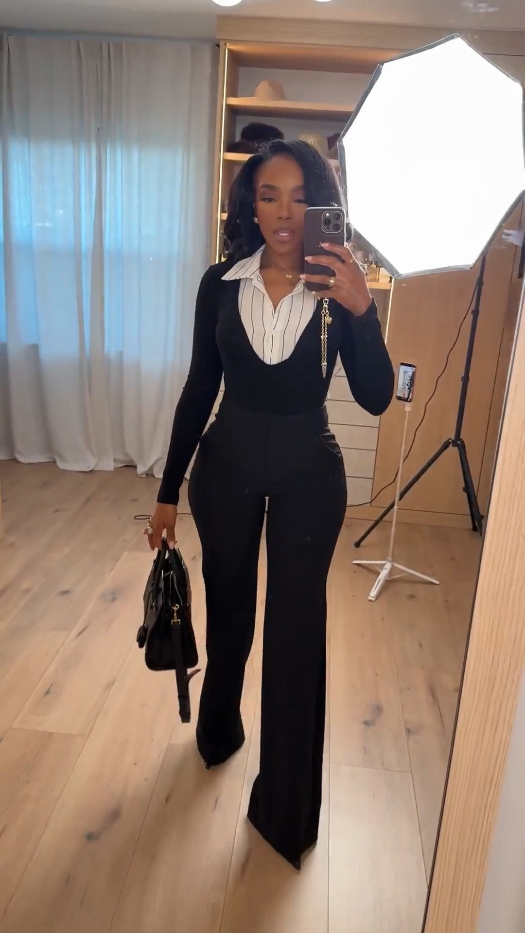 Scroll to shop. 


Perfect for workdays, meetings, office-to-dinner transitions, or anytime you want a sharp, confident look that still feels feminine.

Tap to get details and shop everything linked for an easy, elevated outfit formula.

📏 Sizing:
Wearing size Small  
Height: 5’4”  
Weight: 138 lbs  
Bust: 34D  
Waist: 27”  
Hips: 40”

