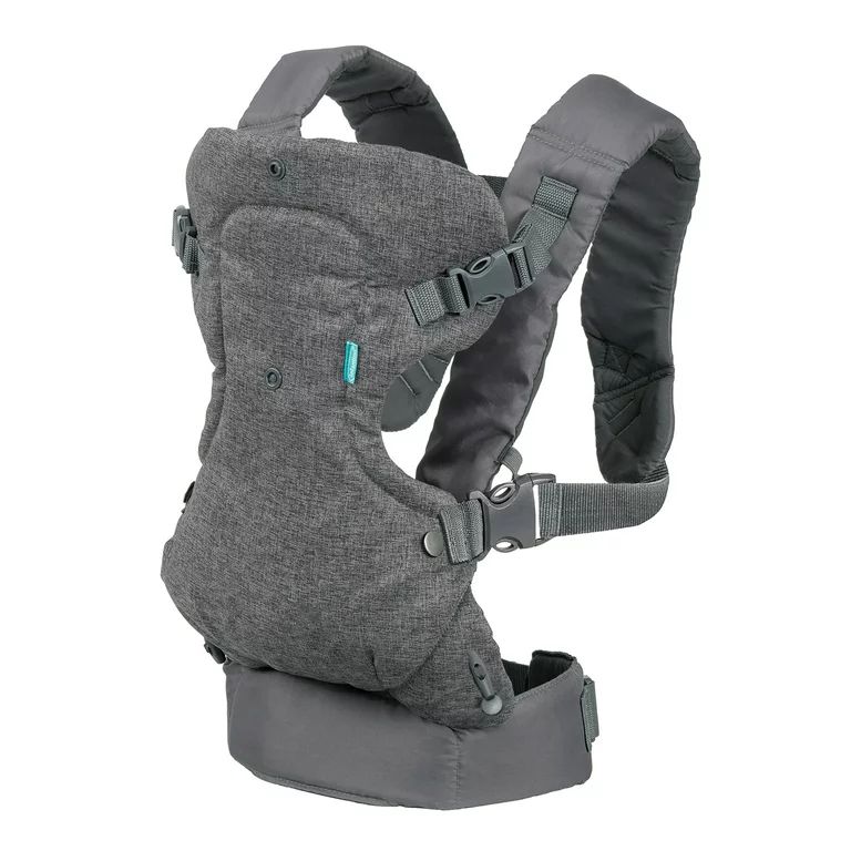 Infantino Flip 4-in-1 Convertible Baby Carrier, 4-Position, Unisex, 8-32lb, Gray | Walmart (US)