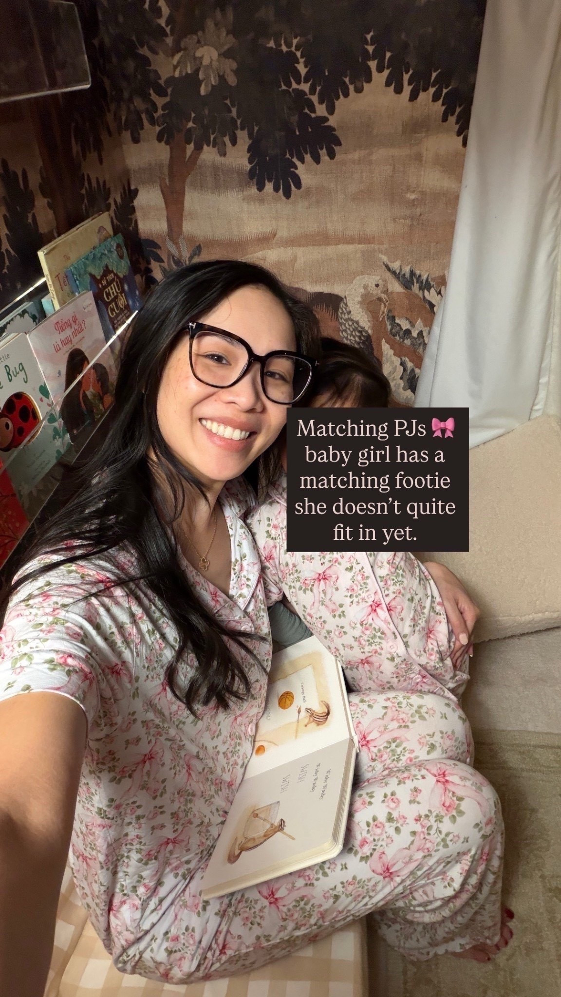 Matching pjs that are available for moms, babies, and toddlers! Love the print for springtime. So pretty on! 

#LTKKids #LTKmomlife #LTKBaby