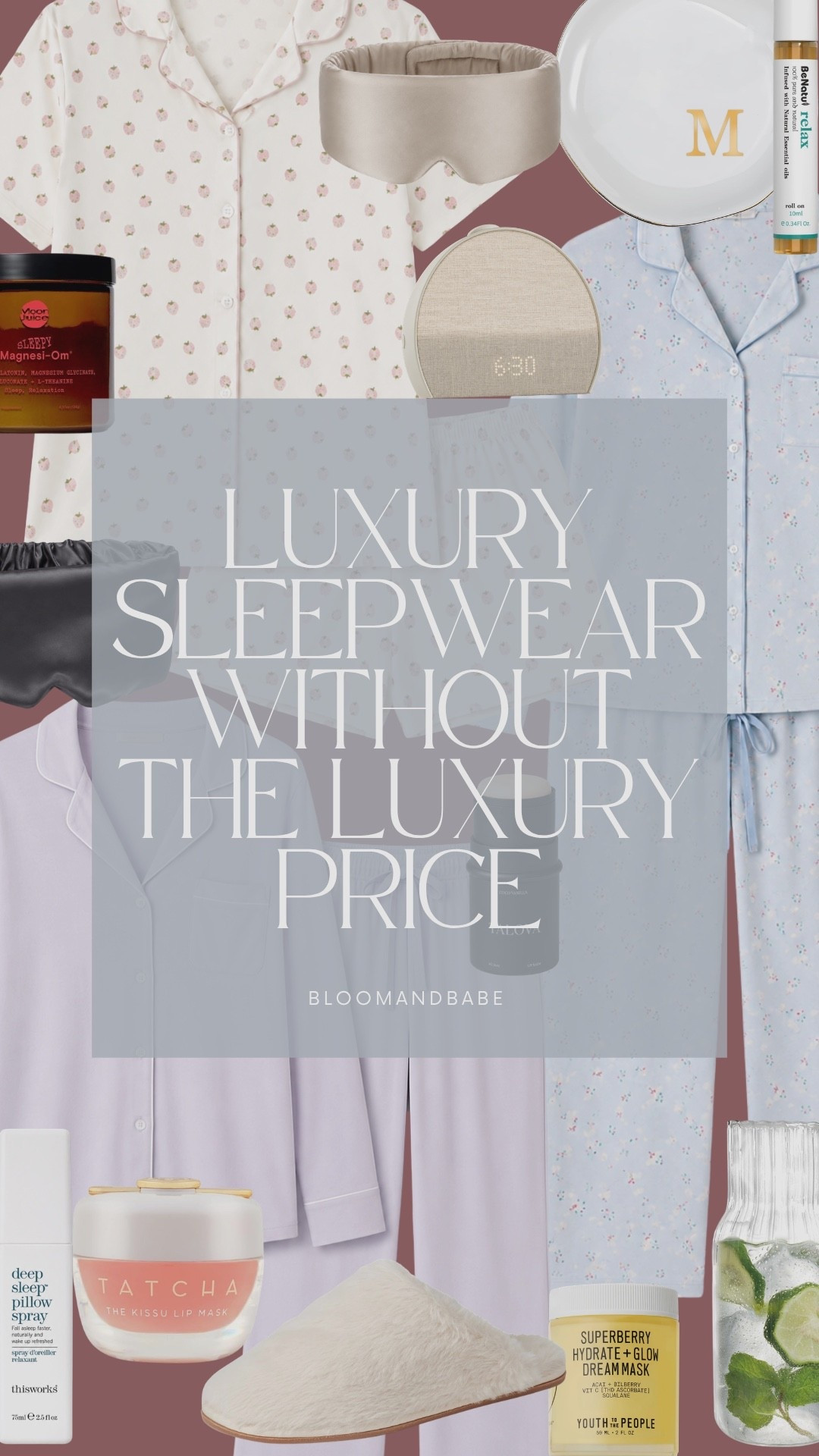 Luxury sleepwear and must haves for your nightly routine.

#LTKdayinmylife #LTKgrwm #LTKootd