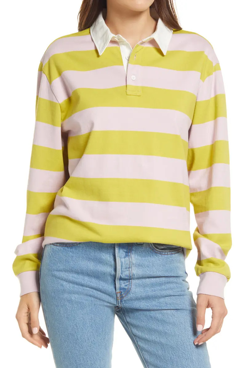 Rudie Oversize Rugby Stripe Shirt | Nordstrom