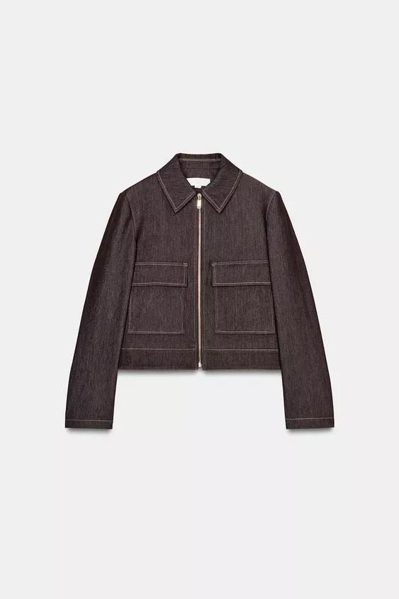 SHORT JACKET WITH FLAP POCKETS | Zara UK
