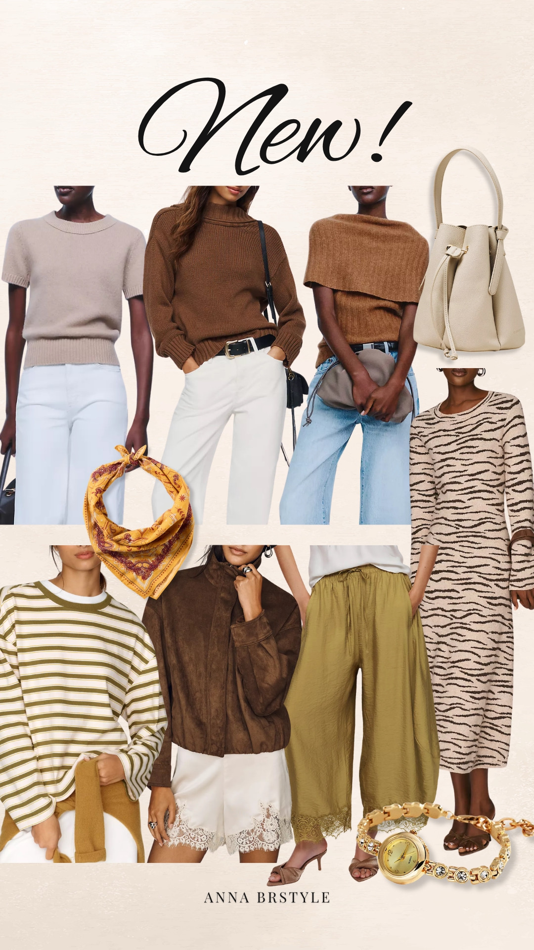 New pieces I’m loving for transitioning into fall 🤎 Cozy knits, rich neutrals, lightweight layers, and classic silhouettes that make getting dressed feel effortless. These are the kinds of pieces that mix beautifully with what you already own.

Fall fashion, new arrivals, neutral outfits, fall wardrobe, cozy sweaters, layering pieces, classic style, capsule closet, everyday outfits, transitional fashion, timeless wardrobe, Annabrstyle 

 #LTKootd #LTKSeasonal #LTKOver40