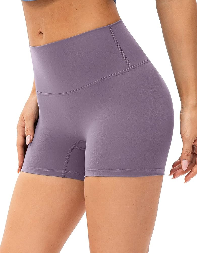 Lavento Women's All Day Soft Yoga Shorts - 3" / 5" Buttery Soft Workout Active Shorts for Women | Amazon (US)