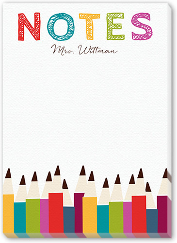 Penciled Reminder 5x7 Notepad | Shutterfly