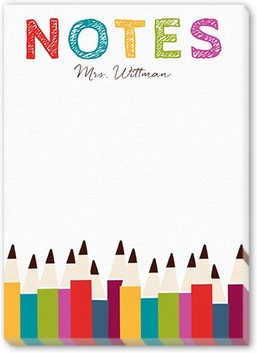 Penciled Reminder 5x7 Notepad | Shutterfly